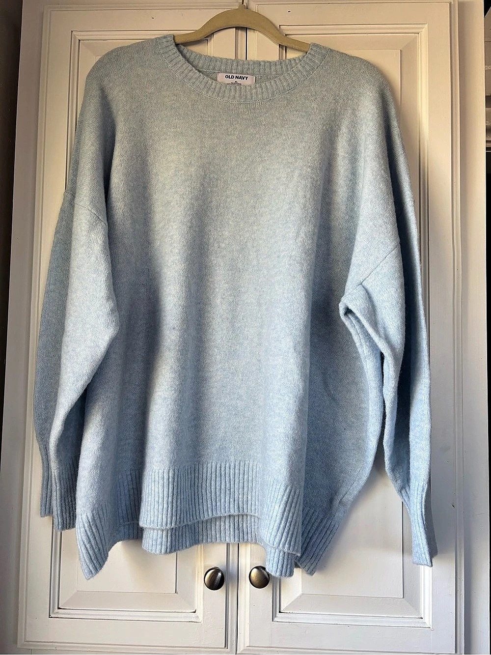 Old Navy Crewneck Sweater in Icy Blue Size XL Like New
